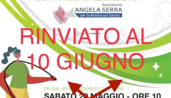 camminata 20 maggio annullata